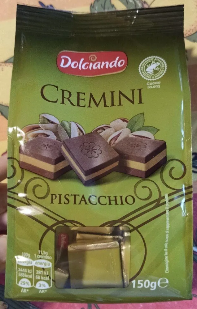 Cremini Pistacchio
