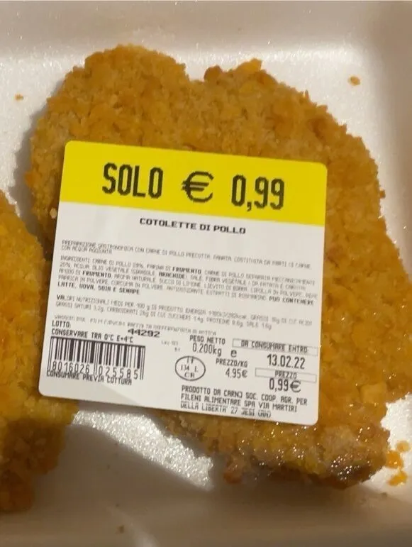 cotolette di pollo