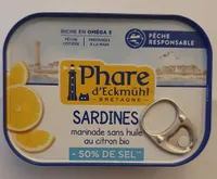 sardines marinade sans huile au citron bio