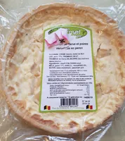 quiche fromage de Herve et poires