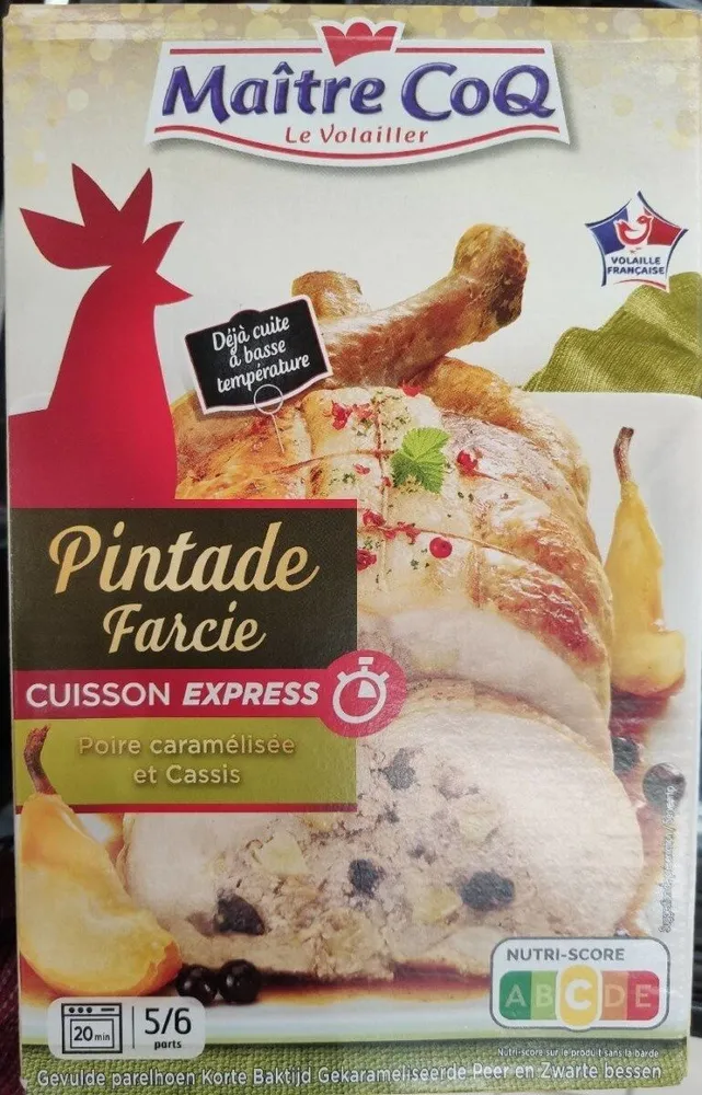 Pintade farcie