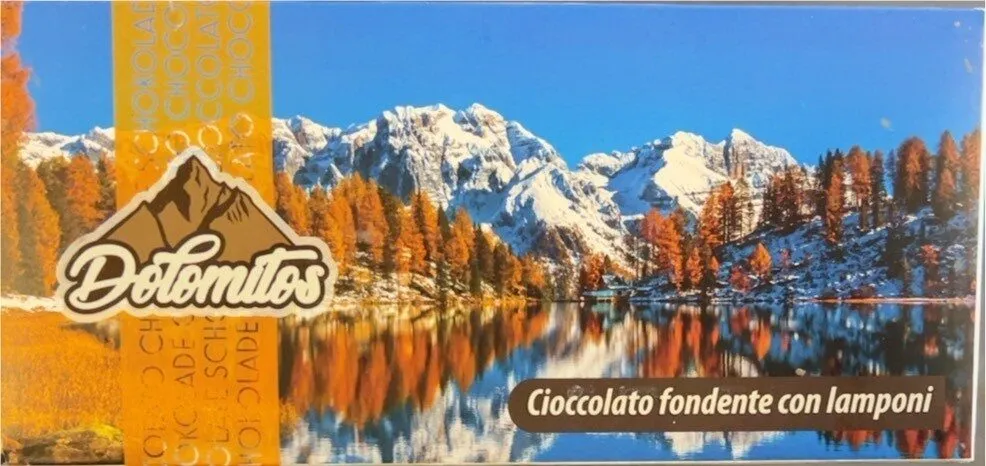 Cioccolata fondente con lamponi