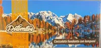 Cioccolata fondente con lamponi