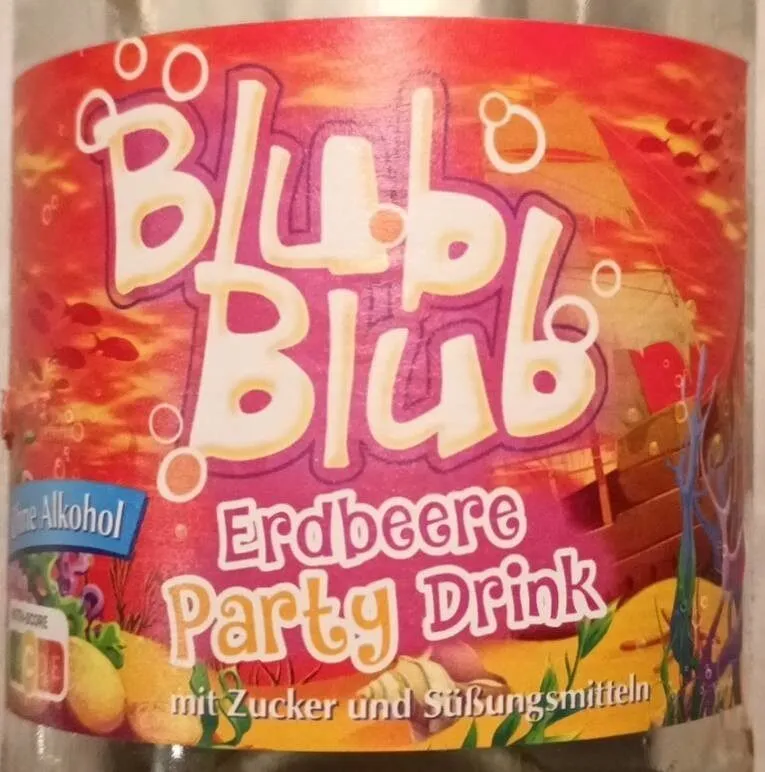 Blub Blub Erdbeere Party Drink