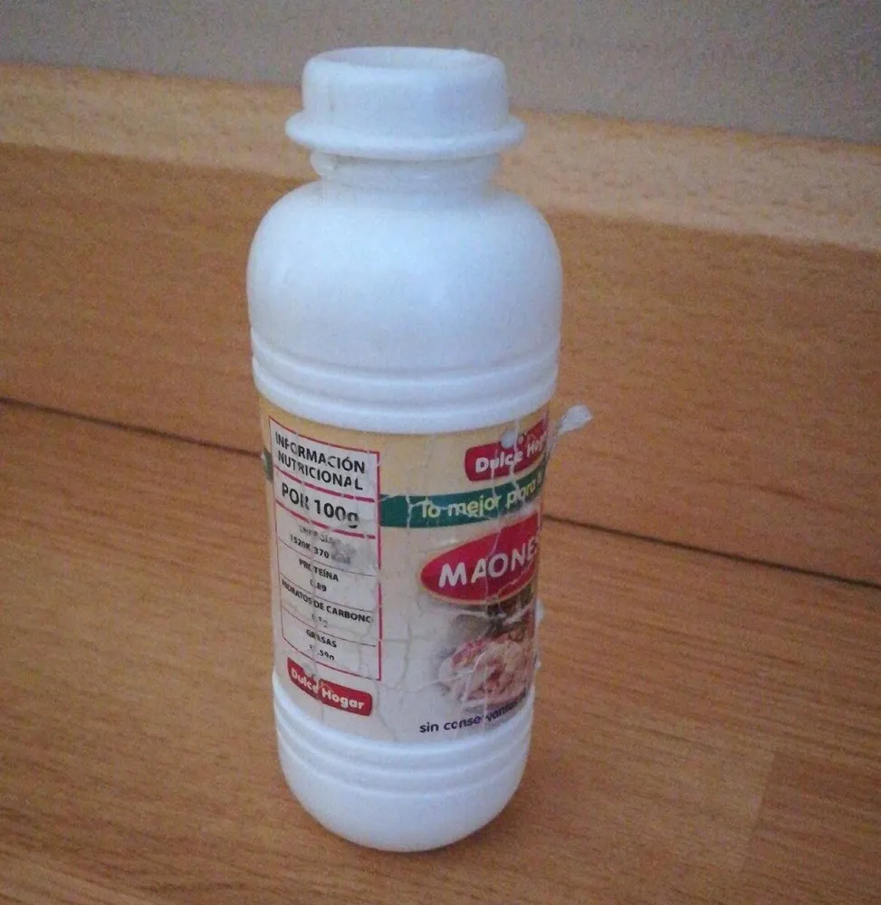 Mayonesa de juguete.