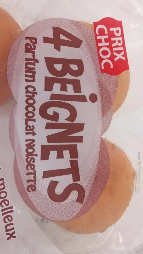 Beignets parfum choco noisettes