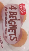 Beignets parfum choco noisettes