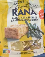 Raviolis aux asperges et parmigiano reggiano