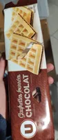 gaufrettes fourrés chocolat