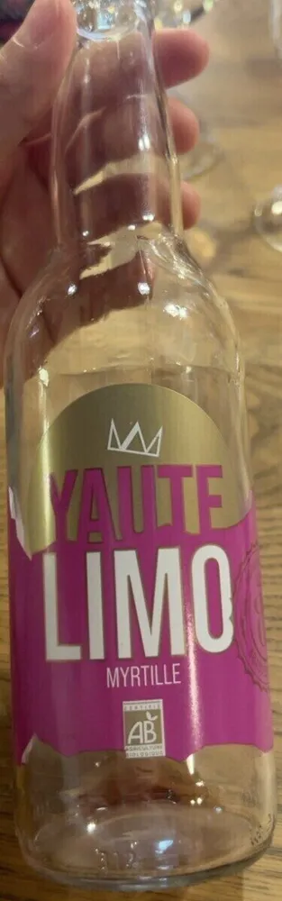 Yaute limo myrtille