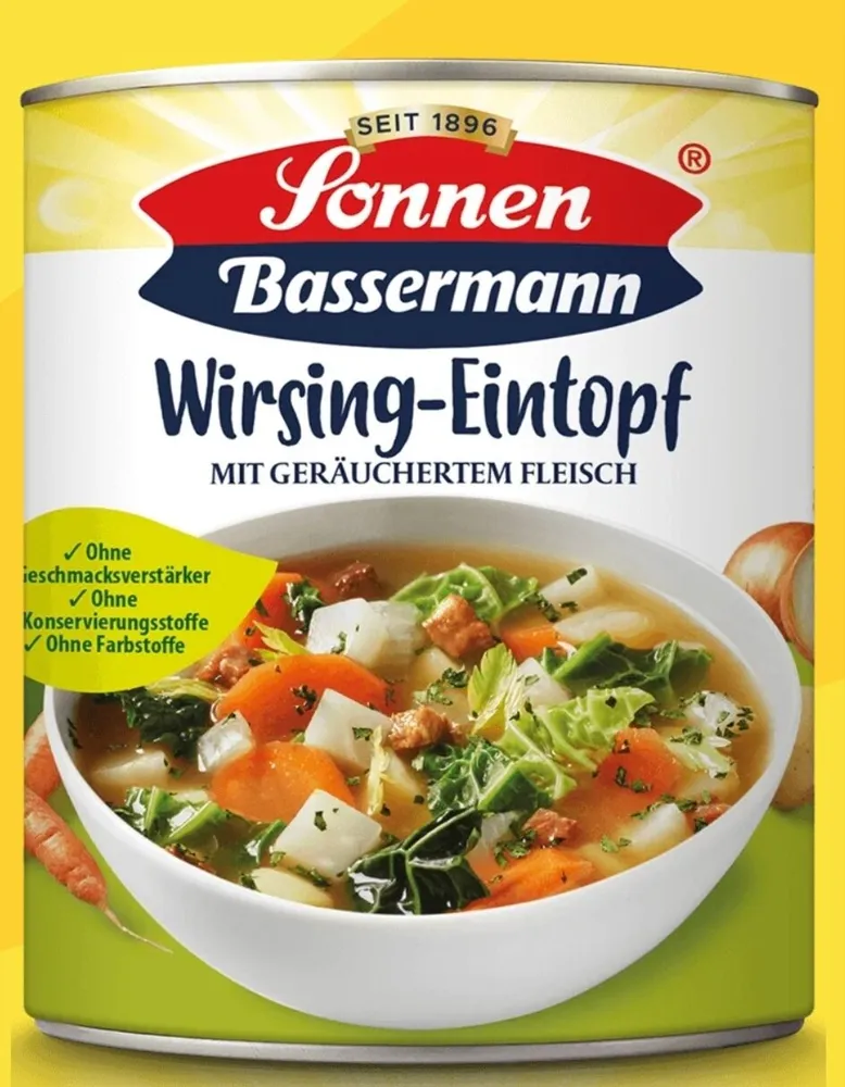 Wirsing-Eintopf mit geräuchertem Fleisch