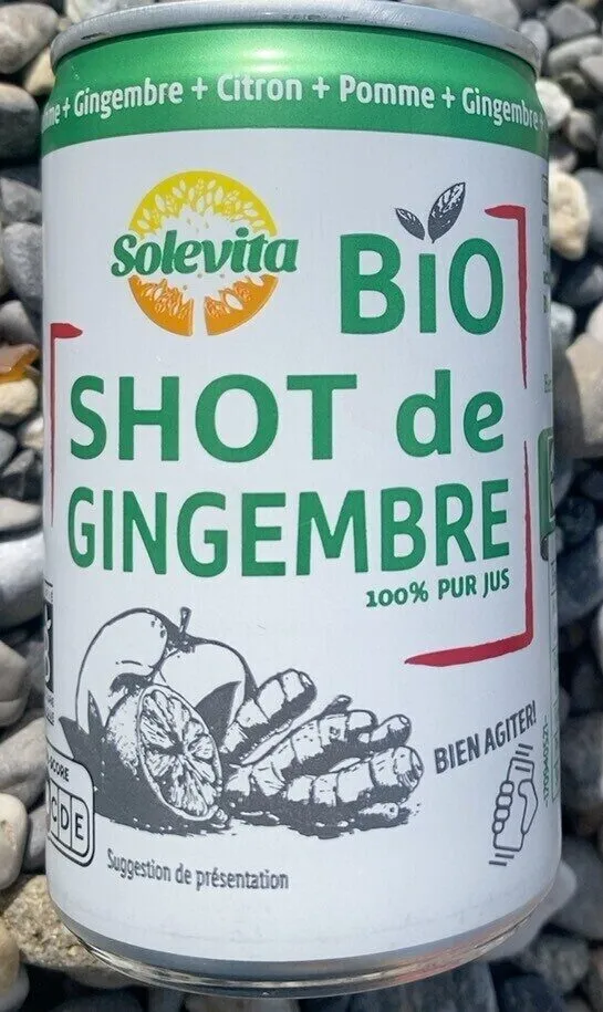 Shot de gingembre bio