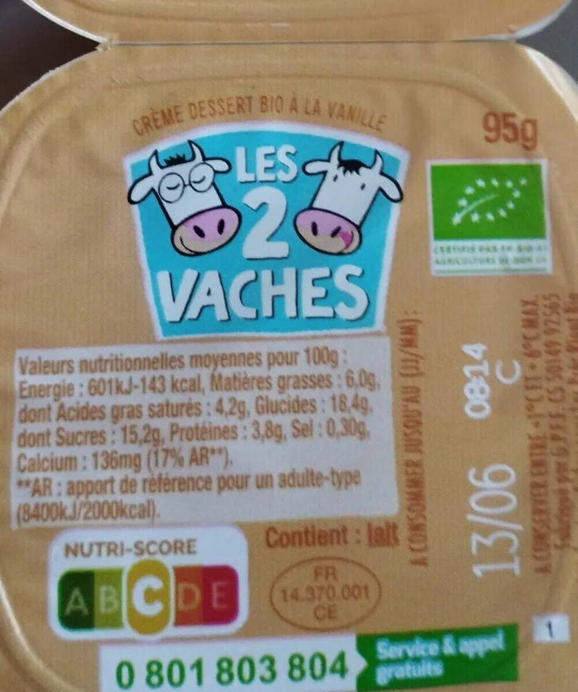 Crème vanille