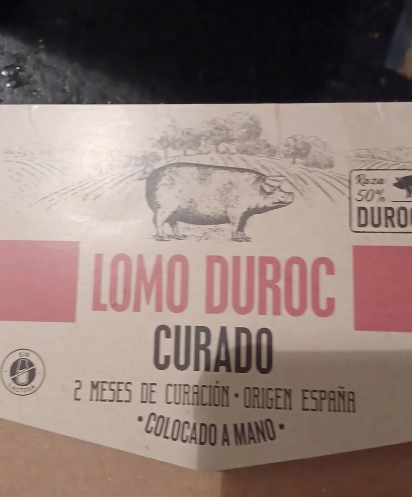 Lomo duroc curado