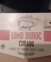 Lomo duroc curado