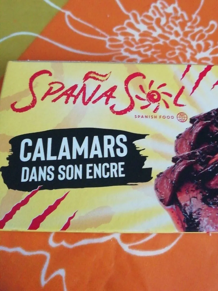 Calamars dans son encre