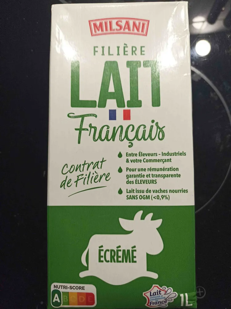 Lait écrémé