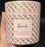 White chocolate strawberries