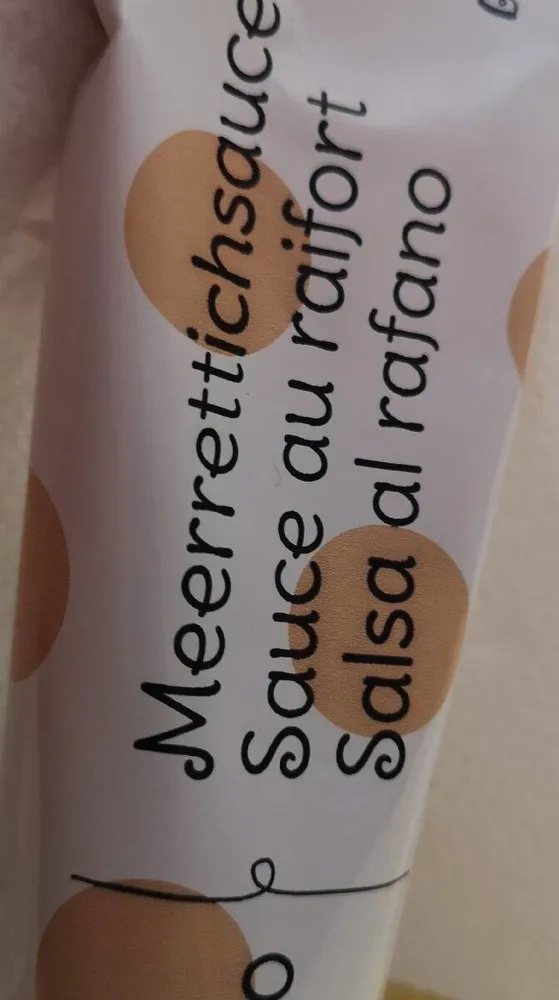 Salsa al rafano