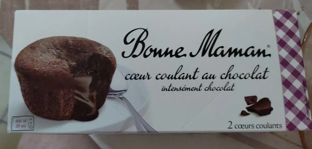 Cœur coulant au chocolat