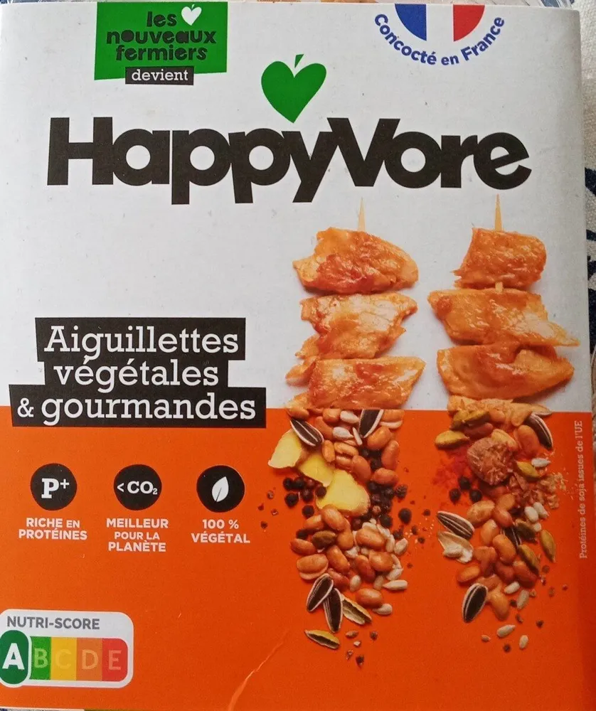 Aiguillettes végétales et gourmandes