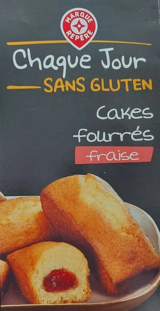 Cakes fourrés fraise