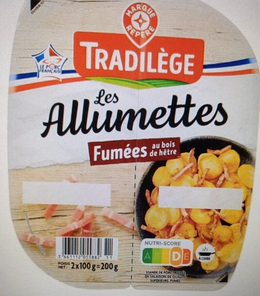 Allumettes fumées au bois de hêtre