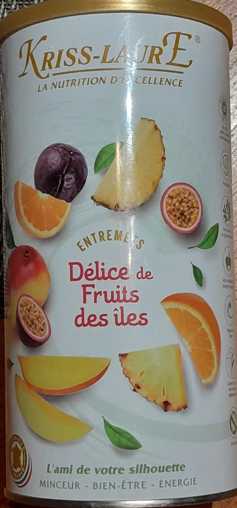 Entremet Délice de Fruits des Îles