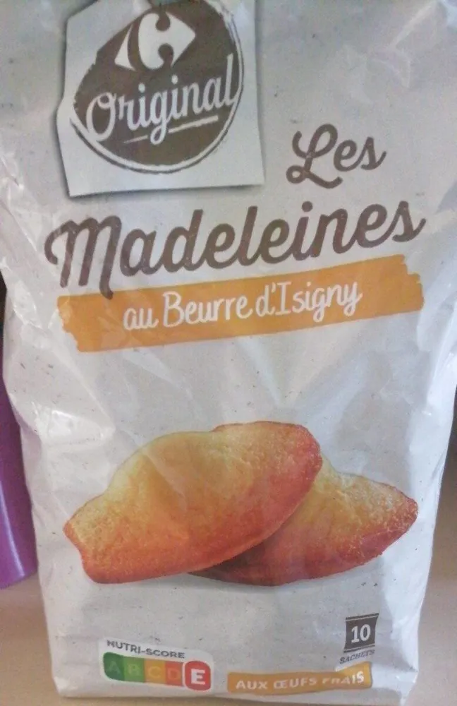 Les madeleines au Beurre d'Isigny