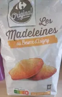Les madeleines au Beurre d'Isigny
