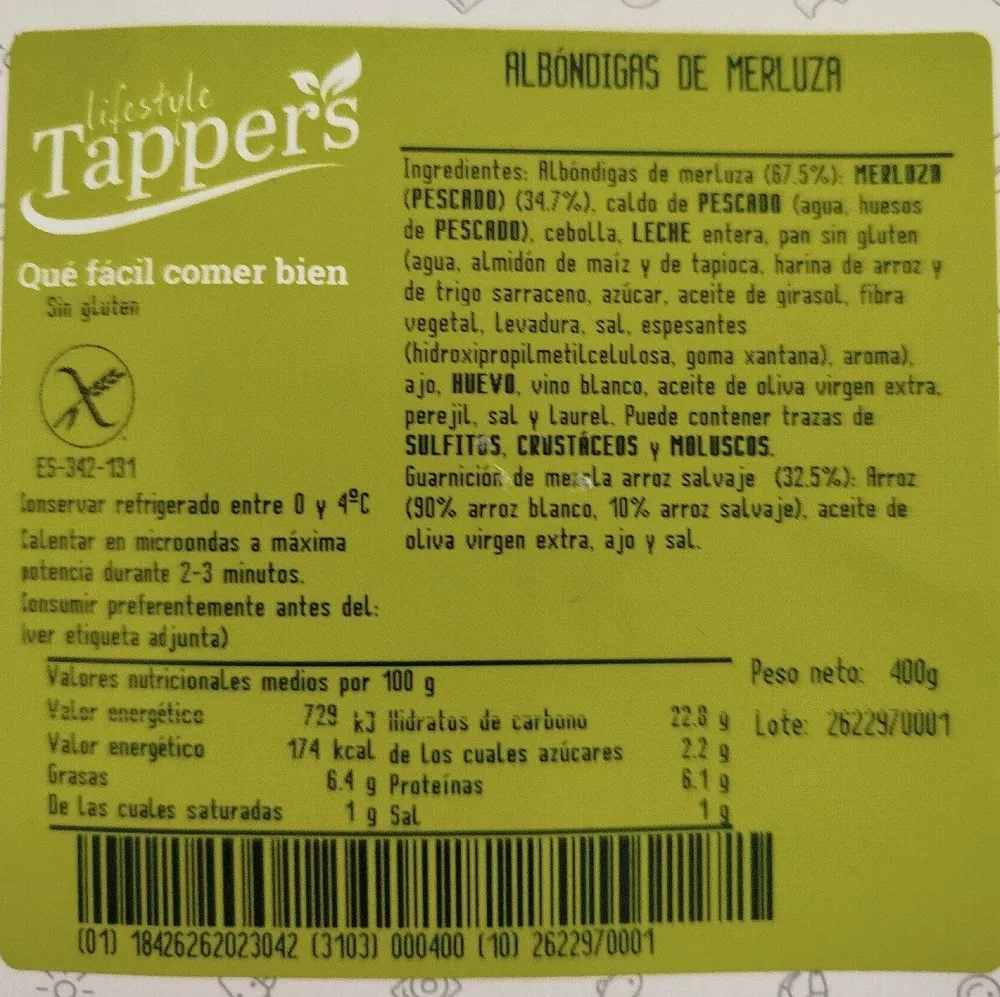 Albóndigas de Merluza