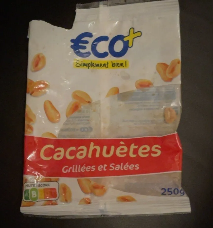 Cacahuètes grillées et salées