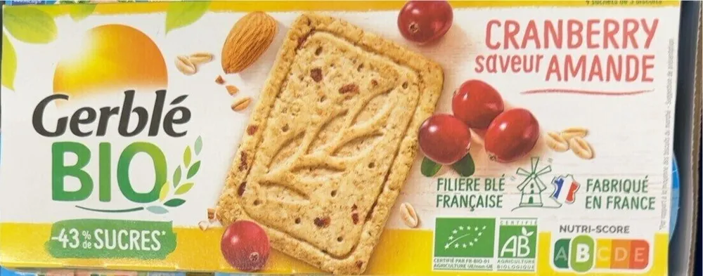 Cranberry saveur amande