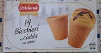 Bicchieri in cialda per gelato