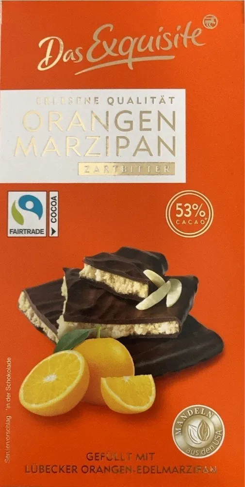 Orangen Marzipan Zartbitter