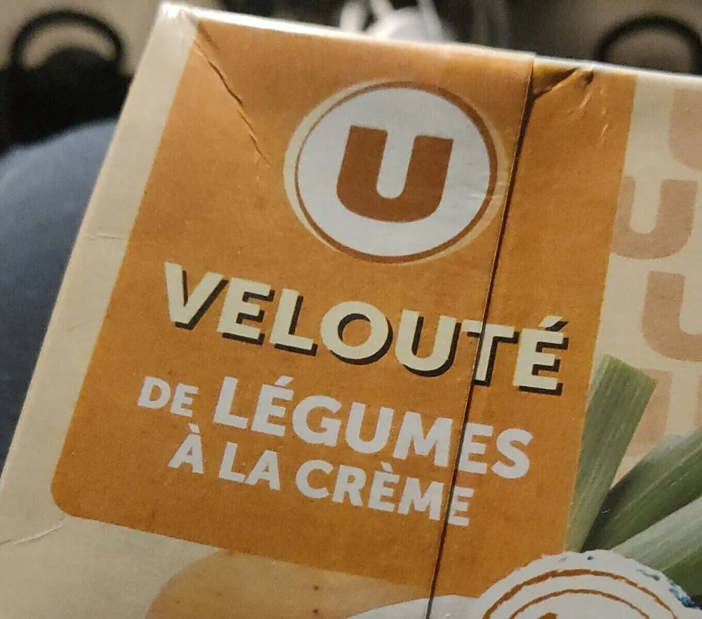 Velouté de légumes à la crème
