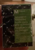 pastilles pour la gorge au plantain