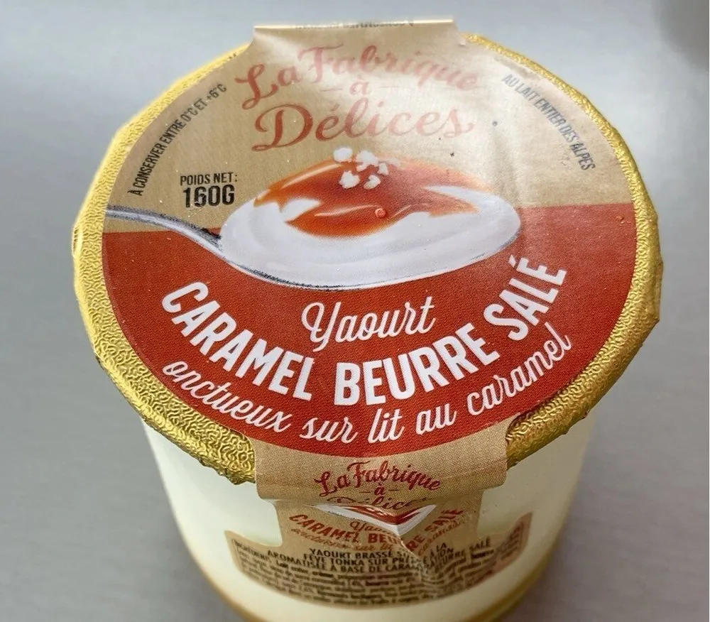 Yaourt caramel beurre sale