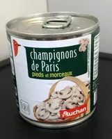 Champignons de Paris (pieds et morceaux)