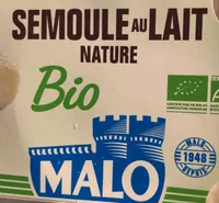 Semoule de lait nature bio