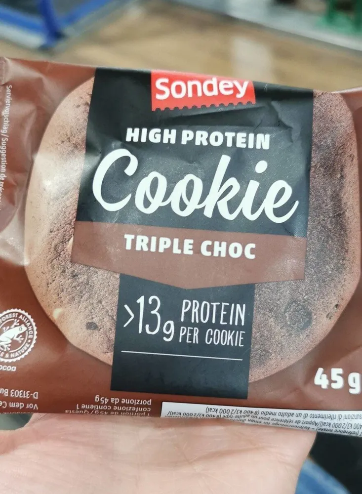 High proetin cookie