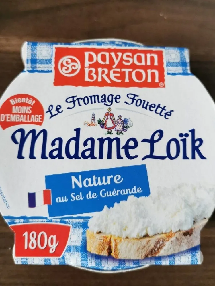 Le fromage fouetté de Madame Loïk