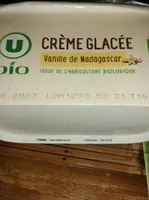 Glace bio vanille
