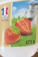 Carrefour bio avec morceaux fraises