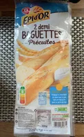 2 demi baguette précuite