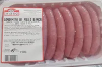 Longaniza de pollo blanco