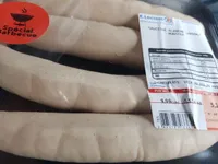 Saucisse blanche lardon / munster