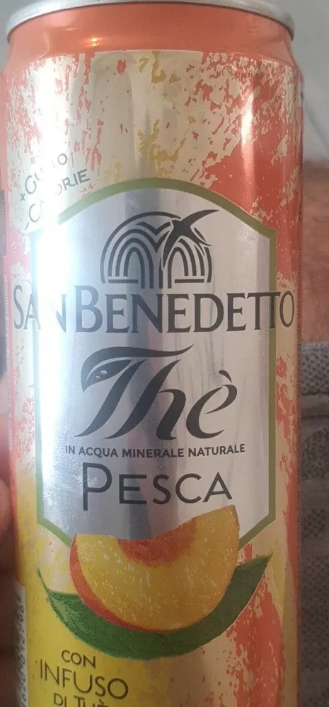 San benedetto thè pesca