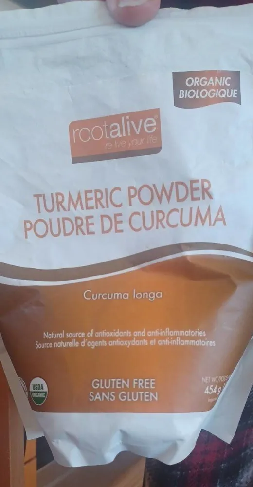 Rootalive turmeric powder
