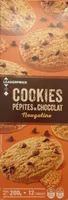 Cookies pépites de chocolat et nougatine